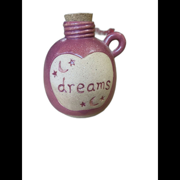 RARE VINTAGE DREAMS MINI MOONSHINE JUG 5" x 4" TO HIDE MONEY , DOCUMENTS Or ??? - Picture 1 of 3